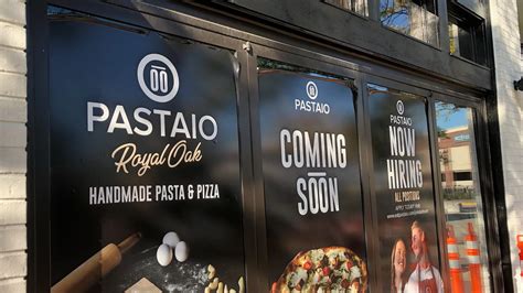 pastaio royal oak opening date.